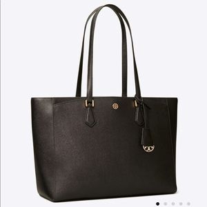 Tory Burch Robinson Tote in black
